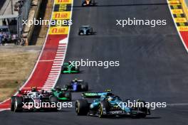 Fernando Alonso (ESP) Aston Martin F1 Team AMR24. 20.10.2024. Formula 1 World Championship, Rd 19, United States Grand Prix, Austin, Texas, USA, Race Day.