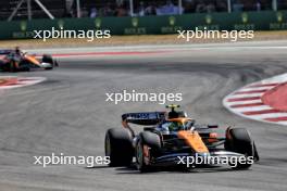 Lando Norris (GBR) McLaren MCL38. 20.10.2024. Formula 1 World Championship, Rd 19, United States Grand Prix, Austin, Texas, USA, Race Day.