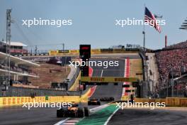 Oscar Piastri (AUS) McLaren MCL38. 20.10.2024. Formula 1 World Championship, Rd 19, United States Grand Prix, Austin, Texas, USA, Race Day.