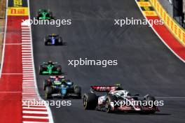 Nico Hulkenberg (GER) Haas VF-24. 20.10.2024. Formula 1 World Championship, Rd 19, United States Grand Prix, Austin, Texas, USA, Race Day.