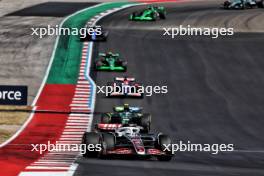 Nico Hulkenberg (GER) Haas VF-24. 20.10.2024. Formula 1 World Championship, Rd 19, United States Grand Prix, Austin, Texas, USA, Race Day.