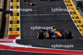 Lando Norris (GBR) McLaren MCL38. 20.10.2024. Formula 1 World Championship, Rd 19, United States Grand Prix, Austin, Texas, USA, Race Day.