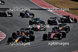 Max Verstappen (NLD) Red Bull Racing RB20 at the start of the race. 20.10.2024. Formula 1 World Championship, Rd 19, United States Grand Prix, Austin, Texas, USA, Race Day.