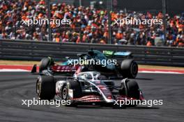 Nico Hulkenberg (GER) Haas VF-24. 20.10.2024. Formula 1 World Championship, Rd 19, United States Grand Prix, Austin, Texas, USA, Race Day.