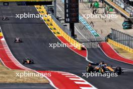 Oscar Piastri (AUS) McLaren MCL38. 20.10.2024. Formula 1 World Championship, Rd 19, United States Grand Prix, Austin, Texas, USA, Race Day.