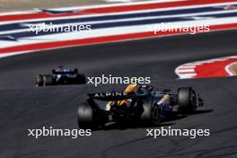 Pierre Gasly (FRA) Alpine F1 Team A524. 20.10.2024. Formula 1 World Championship, Rd 19, United States Grand Prix, Austin, Texas, USA, Race Day.