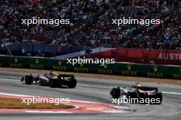 Pierre Gasly (FRA) Alpine F1 Team A524 leads team mate Esteban Ocon (FRA) Alpine F1 Team A524. 19.10.2024. Formula 1 World Championship, Rd 19, United States Grand Prix, Austin, Texas, USA, Sprint and Qualifying Day.