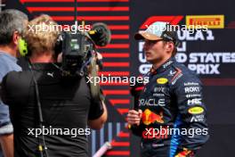 Race winner Max Verstappen (NLD) Red Bull Racing in Sprint parc ferme. 19.10.2024. Formula 1 World Championship, Rd 19, United States Grand Prix, Austin, Texas, USA, Sprint and Qualifying Day.