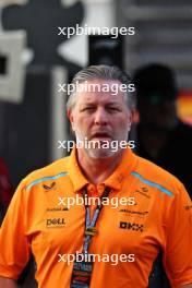 Zak Brown (USA) McLaren Executive Director. 19.10.2024. Formula 1 World Championship, Rd 19, United States Grand Prix, Austin, Texas, USA, Sprint and Qualifying Day.