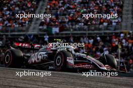 Nico Hulkenberg (GER) Haas VF-24. 19.10.2024. Formula 1 World Championship, Rd 19, United States Grand Prix, Austin, Texas, USA, Sprint and Qualifying Day.