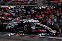 Nico Hulkenberg (GER) Haas VF-24. 19.10.2024. Formula 1 World Championship, Rd 19, United States Grand Prix, Austin, Texas, USA, Sprint and Qualifying Day.