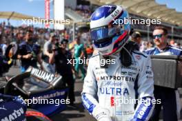 Franco Colapinto (ARG) Williams Racing FW46 on the grid. 19.10.2024. Formula 1 World Championship, Rd 19, United States Grand Prix, Austin, Texas, USA, Sprint and Qualifying Day.