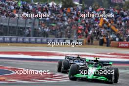 Zhou Guanyu (CHN) Sauber C44. 19.10.2024. Formula 1 World Championship, Rd 19, United States Grand Prix, Austin, Texas, USA, Sprint and Qualifying Day.