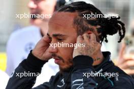 Lewis Hamilton (GBR) Mercedes AMG F1 on the grid. 19.10.2024. Formula 1 World Championship, Rd 19, United States Grand Prix, Austin, Texas, USA, Sprint and Qualifying Day.