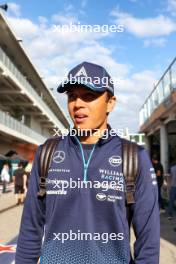 Alexander Albon (THA) Williams Racing. 19.10.2024. Formula 1 World Championship, Rd 19, United States Grand Prix, Austin, Texas, USA, Sprint and Qualifying Day.