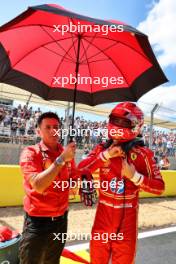 Charles Leclerc (MON) Ferrari on the grid. 19.10.2024. Formula 1 World Championship, Rd 19, United States Grand Prix, Austin, Texas, USA, Sprint and Qualifying Day.