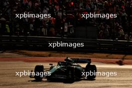 Fernando Alonso (ESP) Aston Martin F1 Team AMR24. 19.10.2024. Formula 1 World Championship, Rd 19, United States Grand Prix, Austin, Texas, USA, Sprint and Qualifying Day.