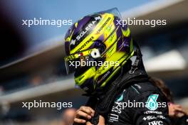 Lewis Hamilton (GBR) Mercedes AMG F1 on the grid. 19.10.2024. Formula 1 World Championship, Rd 19, United States Grand Prix, Austin, Texas, USA, Sprint and Qualifying Day.