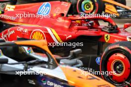 Carlos Sainz Jr (ESP) Ferrari SF-24 in qualifying parc ferme. 19.10.2024. Formula 1 World Championship, Rd 19, United States Grand Prix, Austin, Texas, USA, Sprint and Qualifying Day.