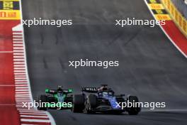 Alexander Albon (THA) Williams Racing FW46. 19.10.2024. Formula 1 World Championship, Rd 19, United States Grand Prix, Austin, Texas, USA, Sprint and Qualifying Day.