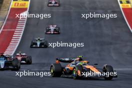 Lando Norris (GBR) McLaren MCL38. 19.10.2024. Formula 1 World Championship, Rd 19, United States Grand Prix, Austin, Texas, USA, Sprint and Qualifying Day.