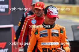 Third placed Lando Norris (GBR) McLaren in Sprint parc ferme. 19.10.2024. Formula 1 World Championship, Rd 19, United States Grand Prix, Austin, Texas, USA, Sprint and Qualifying Day.