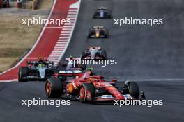 Carlos Sainz Jr (ESP) Ferrari SF-24. 19.10.2024. Formula 1 World Championship, Rd 19, United States Grand Prix, Austin, Texas, USA, Sprint and Qualifying Day.