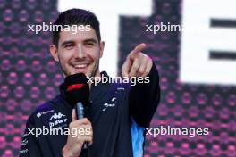 Esteban Ocon (FRA) Alpine F1 Team on the FanZone Stage. 19.10.2024. Formula 1 World Championship, Rd 19, United States Grand Prix, Austin, Texas, USA, Sprint and Qualifying Day.