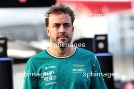 Fernando Alonso (ESP) Aston Martin F1 Team. 19.10.2024. Formula 1 World Championship, Rd 19, United States Grand Prix, Austin, Texas, USA, Sprint and Qualifying Day.