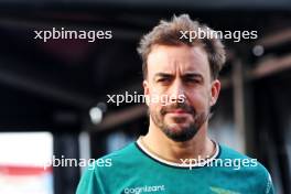 Fernando Alonso (ESP) Aston Martin F1 Team. 19.10.2024. Formula 1 World Championship, Rd 19, United States Grand Prix, Austin, Texas, USA, Sprint and Qualifying Day.