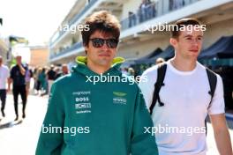 Lance Stroll (CDN) Aston Martin F1 Team. 19.10.2024. Formula 1 World Championship, Rd 19, United States Grand Prix, Austin, Texas, USA, Sprint and Qualifying Day.