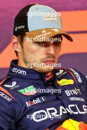 Max Verstappen (NLD) Red Bull Racing in the post qualifying FIA Press Conference. 19.10.2024. Formula 1 World Championship, Rd 19, United States Grand Prix, Austin, Texas, USA, Sprint and Qualifying Day.