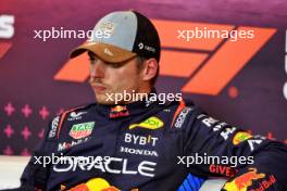 Max Verstappen (NLD) Red Bull Racing in the post Sprint FIA Press Conference. 19.10.2024. Formula 1 World Championship, Rd 19, United States Grand Prix, Austin, Texas, USA, Sprint and Qualifying Day.