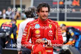 Carlos Sainz Jr (ESP) Ferrari, second position, in Sprint parc ferme. 19.10.2024. Formula 1 World Championship, Rd 19, United States Grand Prix, Austin, Texas, USA, Sprint and Qualifying Day.