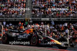 Max Verstappen (NLD) Red Bull Racing RB20. 19.10.2024. Formula 1 World Championship, Rd 19, United States Grand Prix, Austin, Texas, USA, Sprint and Qualifying Day.