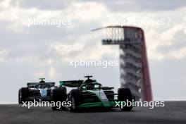 Valtteri Bottas (FIN) Sauber C44. 19.10.2024. Formula 1 World Championship, Rd 19, United States Grand Prix, Austin, Texas, USA, Sprint and Qualifying Day.