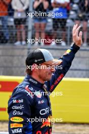 Sprint winner Max Verstappen (NLD) Red Bull Racing celebrates in parc ferme. 19.10.2024. Formula 1 World Championship, Rd 19, United States Grand Prix, Austin, Texas, USA, Sprint and Qualifying Day.