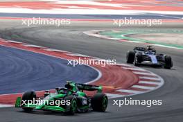 Zhou Guanyu (CHN) Sauber C44. 19.10.2024. Formula 1 World Championship, Rd 19, United States Grand Prix, Austin, Texas, USA, Sprint and Qualifying Day.