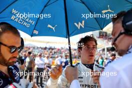 Franco Colapinto (ARG) Williams Racing on the grid. 19.10.2024. Formula 1 World Championship, Rd 19, United States Grand Prix, Austin, Texas, USA, Sprint and Qualifying Day.