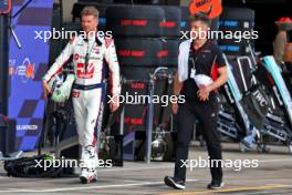 Nico Hulkenberg (GER) Haas F1 Team. 19.10.2024. Formula 1 World Championship, Rd 19, United States Grand Prix, Austin, Texas, USA, Sprint and Qualifying Day.