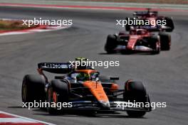 Lando Norris (GBR) McLaren MCL38. 19.10.2024. Formula 1 World Championship, Rd 19, United States Grand Prix, Austin, Texas, USA, Sprint and Qualifying Day.