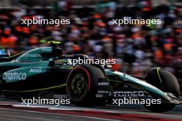 Fernando Alonso (ESP) Aston Martin F1 Team AMR24. 19.10.2024. Formula 1 World Championship, Rd 19, United States Grand Prix, Austin, Texas, USA, Sprint and Qualifying Day.