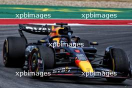 Sprint winner Max Verstappen (NLD) Red Bull Racing RB20 celebrates at the end of the race. 19.10.2024. Formula 1 World Championship, Rd 19, United States Grand Prix, Austin, Texas, USA, Sprint and Qualifying Day.