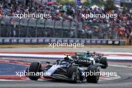 Franco Colapinto (ARG) Williams Racing FW46. 19.10.2024. Formula 1 World Championship, Rd 19, United States Grand Prix, Austin, Texas, USA, Sprint and Qualifying Day.