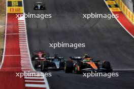 Lando Norris (GBR) McLaren MCL38. 19.10.2024. Formula 1 World Championship, Rd 19, United States Grand Prix, Austin, Texas, USA, Sprint and Qualifying Day.