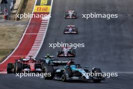 George Russell (GBR) Mercedes AMG F1 W15. 19.10.2024. Formula 1 World Championship, Rd 19, United States Grand Prix, Austin, Texas, USA, Sprint and Qualifying Day.