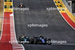 Franco Colapinto (ARG) Williams Racing FW46. 19.10.2024. Formula 1 World Championship, Rd 19, United States Grand Prix, Austin, Texas, USA, Sprint and Qualifying Day.