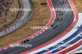 Max Verstappen (NLD) Red Bull Racing RB20 leads at the start of Sprint. 19.10.2024. Formula 1 World Championship, Rd 19, United States Grand Prix, Austin, Texas, USA, Sprint and Qualifying Day.