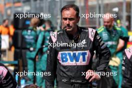 Jason Milligan (GBR) Alpine F1 Team Chief Mechanic on the grid. 19.10.2024. Formula 1 World Championship, Rd 19, United States Grand Prix, Austin, Texas, USA, Sprint and Qualifying Day.