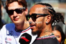 Lewis Hamilton (GBR) Mercedes AMG F1 on the drivers' parade. 20.10.2024. Formula 1 World Championship, Rd 19, United States Grand Prix, Austin, Texas, USA, Race Day.